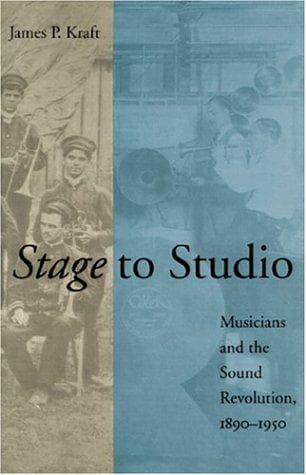 Cover of Stage to studio by James P. Kraft