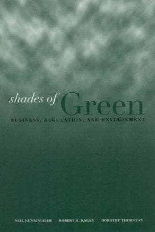 Cover of Shades of green by Neil Gunningham