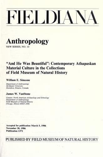 Cover of "And he was beautiful" by William E. Simeone