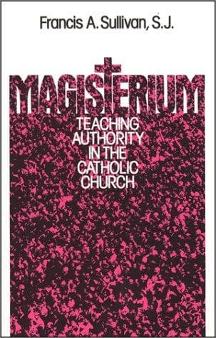 Cover of Magisterium by Francis Aloysius Sullivan