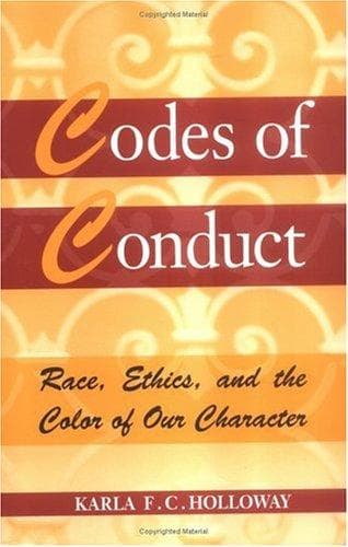 Cover of Codes of conduct by Karla F. C. Holloway