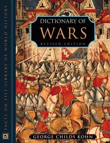 Cover of Dictionary of wars by George C. Kohn