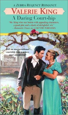 Cover of A Daring Courtship by Valerie King