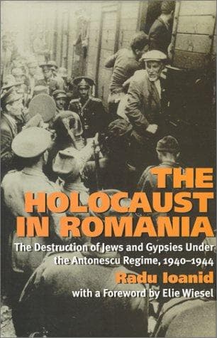 Cover of The Holocaust in Romania by Radu Ioanid