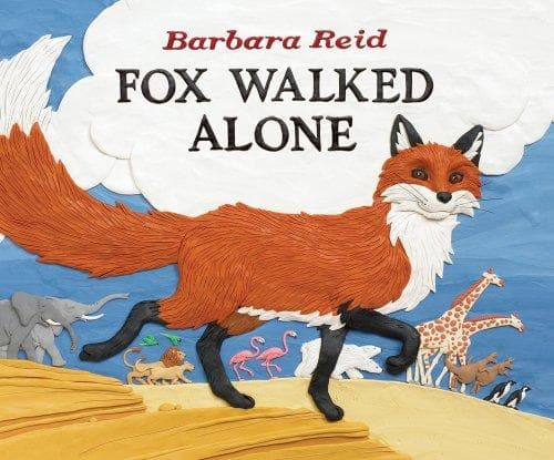 Cover of Fox walked alone by Barbara Reid