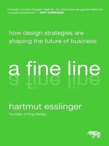 Cover of A fine line by Hartmut Esslinger