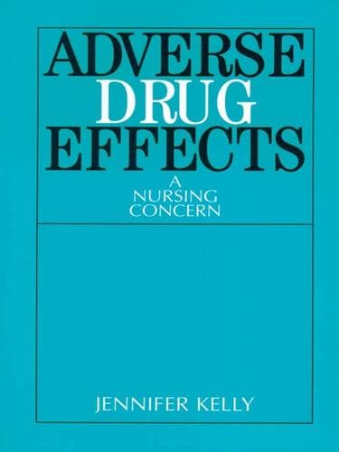 Cover of Adverse drug effects by Jennifer C. Kelly