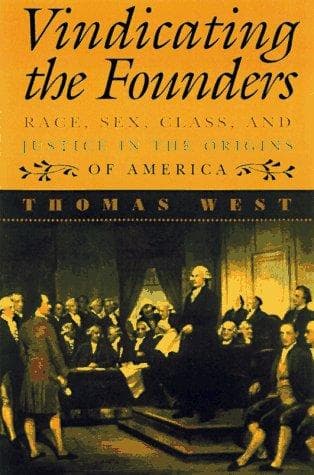 Cover of Vindicating the founders by West, Thomas G
