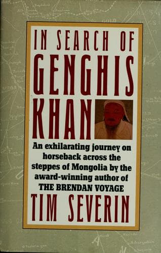 Cover of In search of Genghis Khan by Timothy Severin