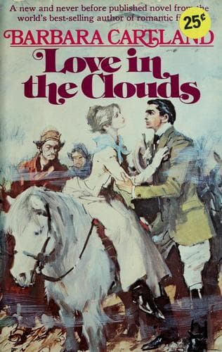 Cover of Love in the Clouds by Barbara Cartland