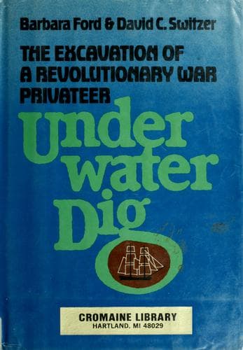 Cover of Underwater dig by Barbara Ford