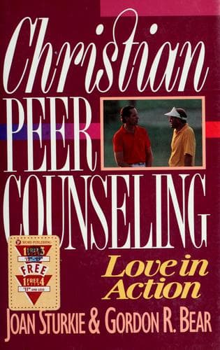 Cover of Christian peer counseling by Joan Sturkie