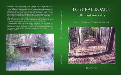 Cover of Lost Railroads of the Kaydeross Valley by Timothy Starr