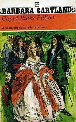 Cover of Cupid rides pillion by Barbara Cartland