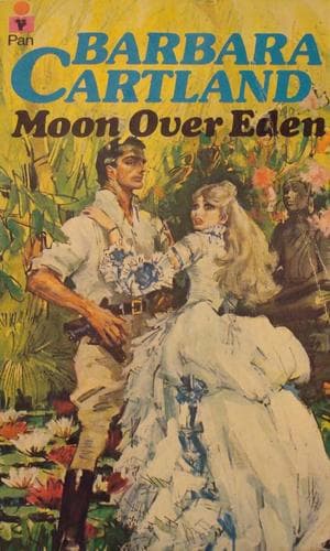 Cover of Moon over Eden by Barbara Cartland