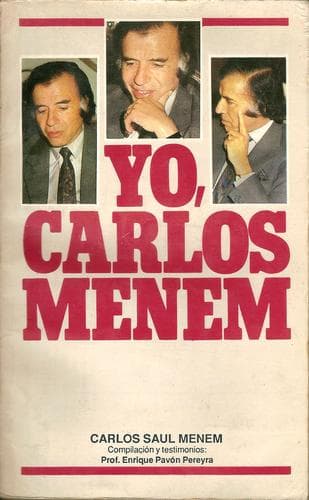 Cover of Yo, Carlos Menem by Carlos Saúl Menem