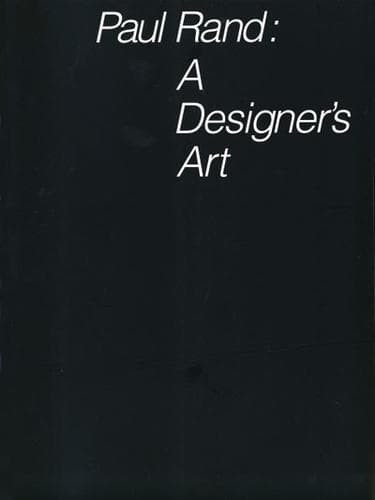 Cover of A designer's art by Paul Rand