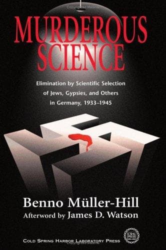 Cover of Muderous science by Benno Müller-Hill