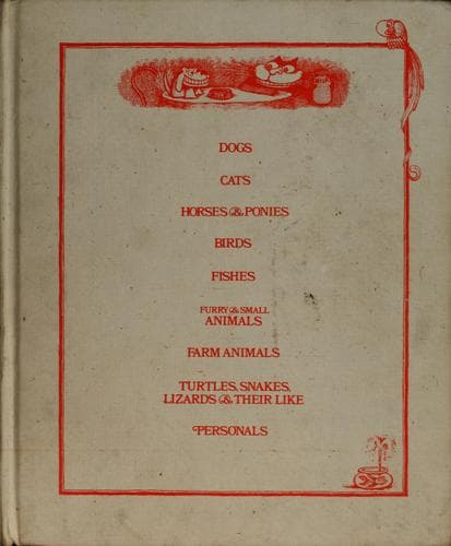 Cover of A comick book of pets by Roth, Arnold