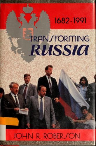 Cover of Transforming Russia by John R. Roberson