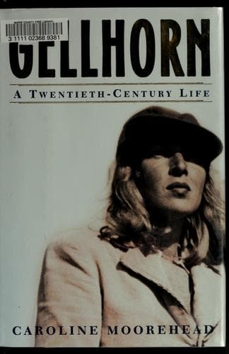 Cover of Gellhorn by Caroline Moorehead