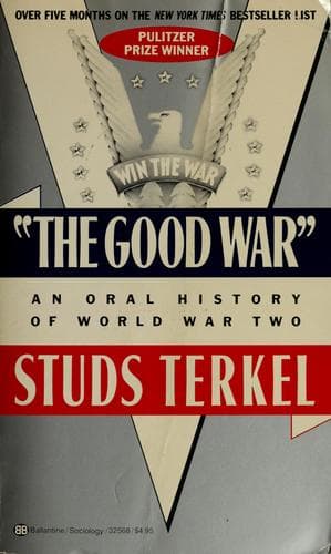 Cover of "The Good War" by Studs Terkel