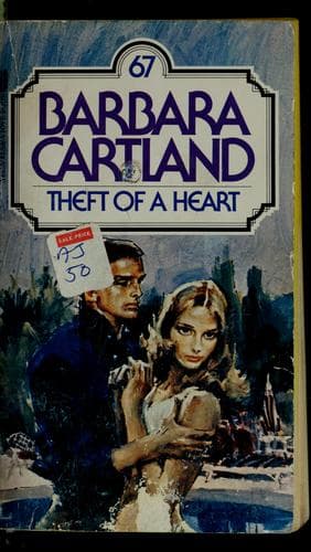Cover of Theft of a heart by Barbara Cartland