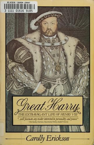 Cover of Great Harry by Carolly Erickson