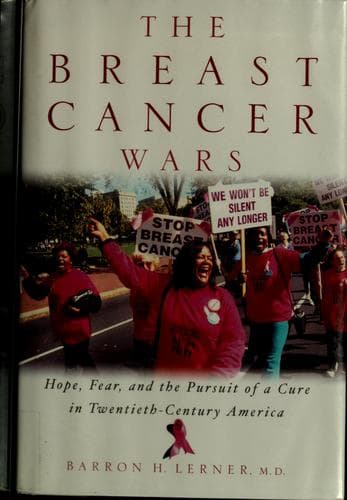Cover of The breast cancer wars by Barron H. Lerner