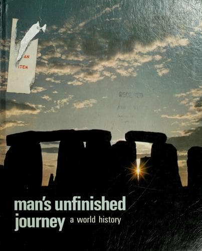 Cover of Man's unfinished journey by Marvin Perry