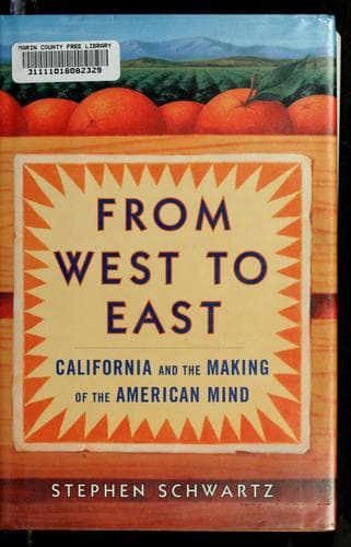 Cover of From west to east by Stephen Schwartz