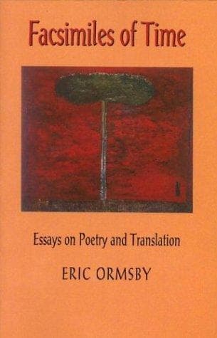Cover of Facsimiles of time by Eric L. Ormsby
