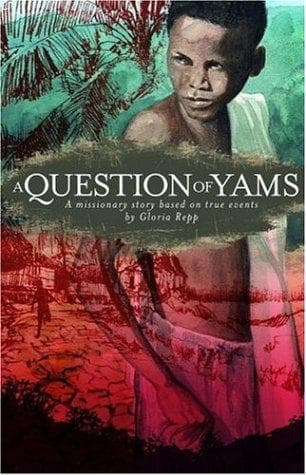 Cover of A question of yams by Gloria Repp