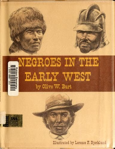 Cover of Negroes in the early West by Olive Woolley Burt