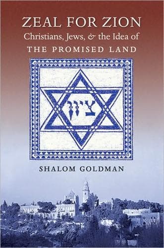 Cover of Zeal for Zion by Shalom Goldman