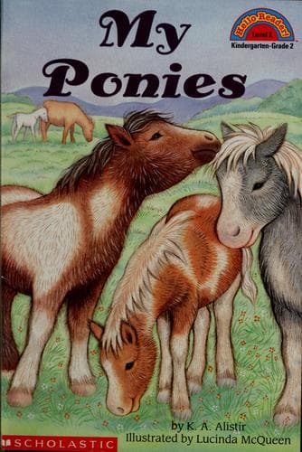 Cover of My ponies by K. A. Alistir