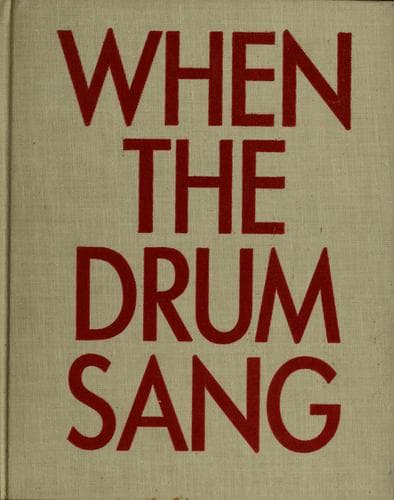 Cover of When the drum sang by Anne F. Rockwell