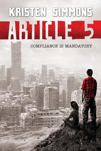 Cover of Article 5 by Kristen Simmons