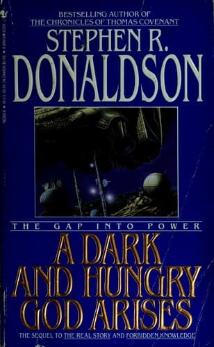 Cover of A dark and hungry god arises by Stephen R. Donaldson