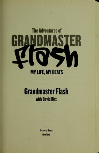 Cover of The adventures of Grandmaster Flash by Grandmaster Flash