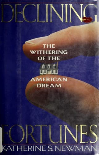 Cover of Declining fortunes by Katherine S. Newman