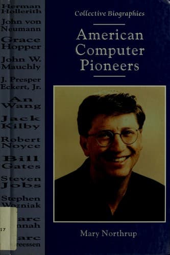 Cover of American computer pioneers by Mary Northrup