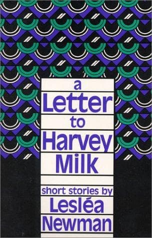 Cover of A letter to Harvey Milk by Lesléa Newman