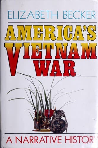 Cover of America's Vietnam War by Elizabeth Becker