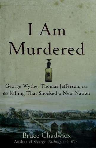 Cover of "I am murdered" by Bruce Chadwick