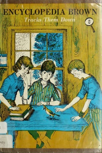 Cover of Encyclopedia Brown Tracks Them Down by Donald J. Sobol