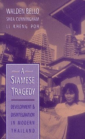 Cover of A Siamese tragedy by Walden F. Bello