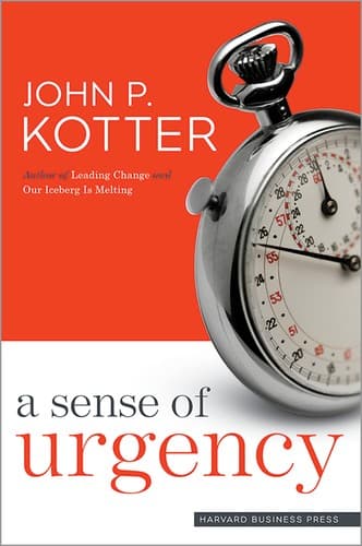 Cover of A sense of urgency by John P. Kotter