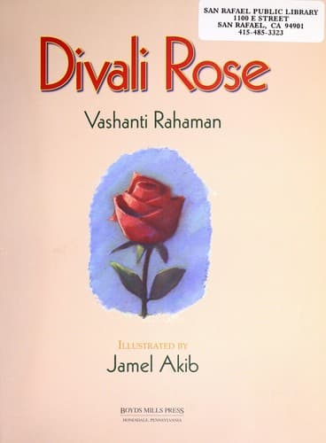 Cover of Divali rose by Vashanti Rahaman