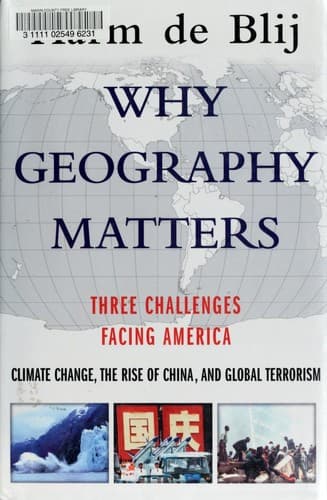Cover of Why geography matters by Harm J. de Blij